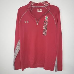 Under Armor Stanford Quater Zip Pullover Sz S